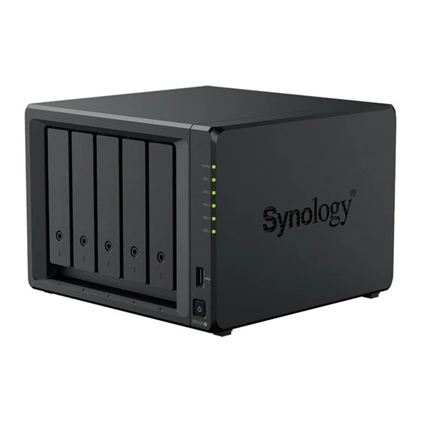 <![CDATA[SYNOLOGY DS1525 PLUS RYZEN V1500B 24GB RAM- 5-diskli Nas Server (Disksiz)]]> - 2