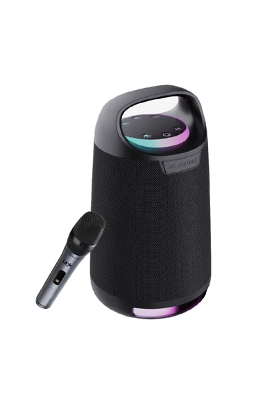 M406 Premium Ipx4 Rgb 180w Mikrofonlu Kablosuz Bt Hoparlör - Resim 2