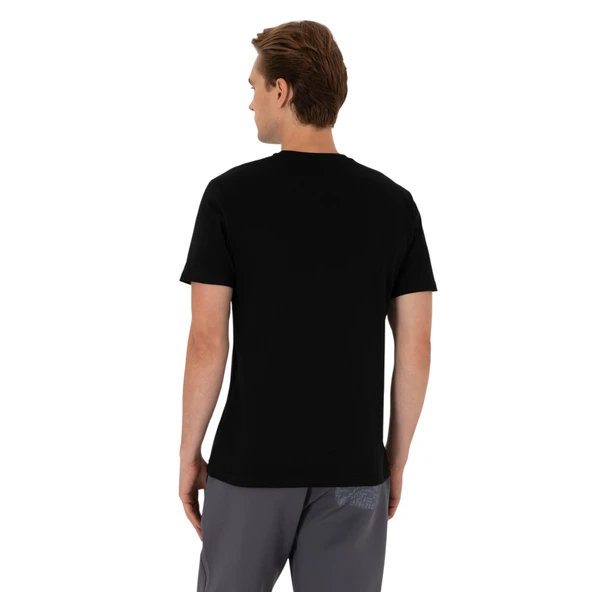 Erkek Regular Fit Bisiklet Yaka Tişört - Resim 7