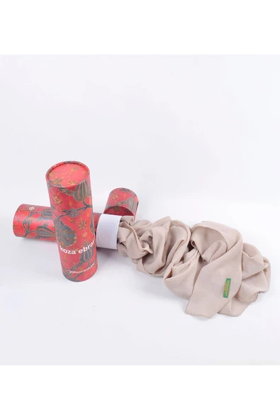 Krınkıl Şal, Özel Hediye Kutulu, Nefes Alan, Esnek Ve Kolay Şekil Hafif Tasarım Nohut - 3