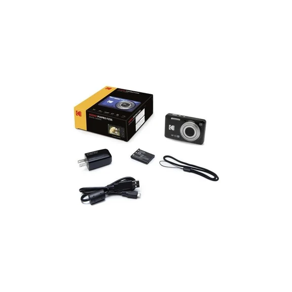 Kodak Pixpro FZ55 Dijital Fotoğraf Makinesi (Siyah) - 3