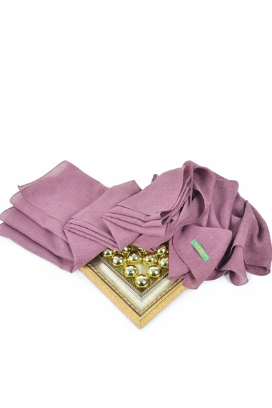 Denım Şal - Özel Hediye Kutulu,pastel Renk, Kolay Şekil Alan, Şık Ve Zarif Görünüm Cappucino - 3