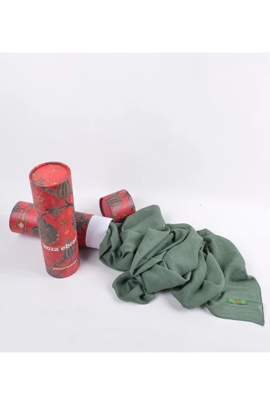 Krınkıl Şal, Özel Hediye Kutulu, Nefes Alan, Esnek Ve Kolay Şekil Hafif Tasarım Çağla - 3