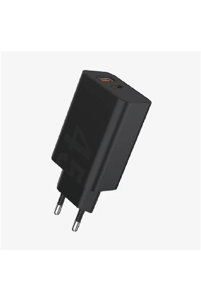 T462e Eco 45W PD3.0 QC4.0 Dual Şarj Adaptörü