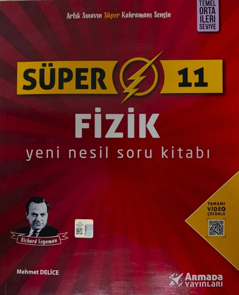 Armada  11. Sınıf Süper Fizik Yeni Nesil Soru Kitabı ürün görseli