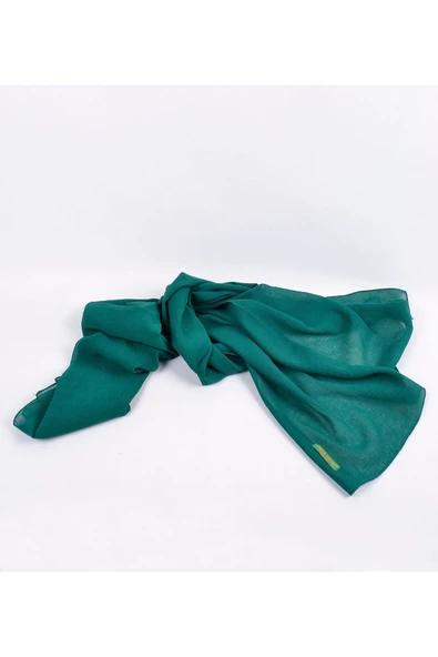 Krınkıl Şal, Özel Hediye Kutulu, Nefes Alan, Esnek Ve Kolay Şekil Hafif Tasarım Zümrüt - 2