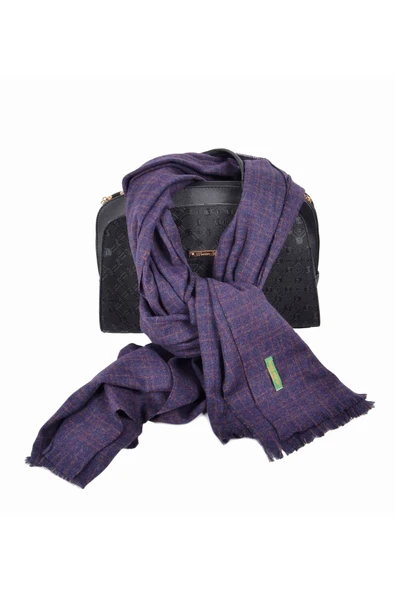 Elegansa Omuz Atkısı Kaşmir Dokulu Şıklık Ve Sıcaklık Bir Arada - Lüks, Yumuşak Ve Trendy! Ekose - 3