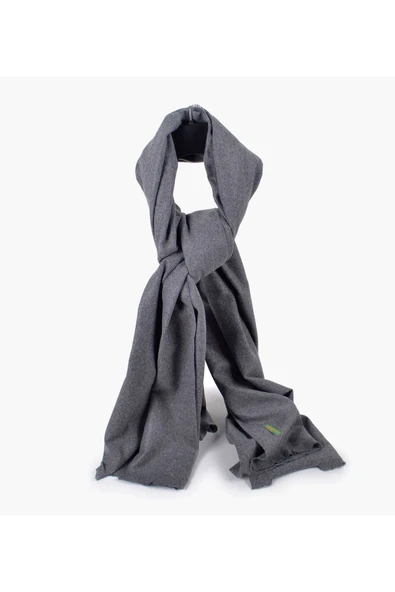 Elegansa Omuz Atkısı Kaşmir Dokulu Şıklık Ve Sıcaklık Bir Arada - Lüks, Yumuşak Ve Trendy! Antrasit - 2