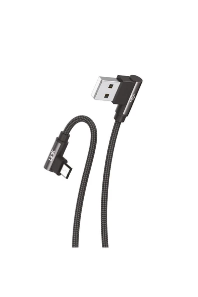 K592 Safe Micro Usb 90 Derece Gamer Oyuncular Için Şarj Kablosu - 2
