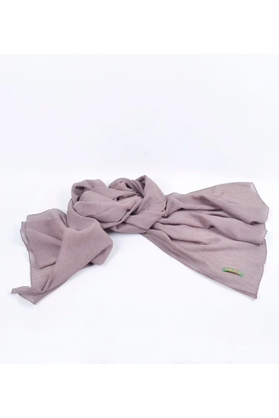 Krınkıl Şal, Özel Hediye Kutulu, Nefes Alan, Esnek Ve Kolay Şekil Hafif Tasarım Koyu Sirke