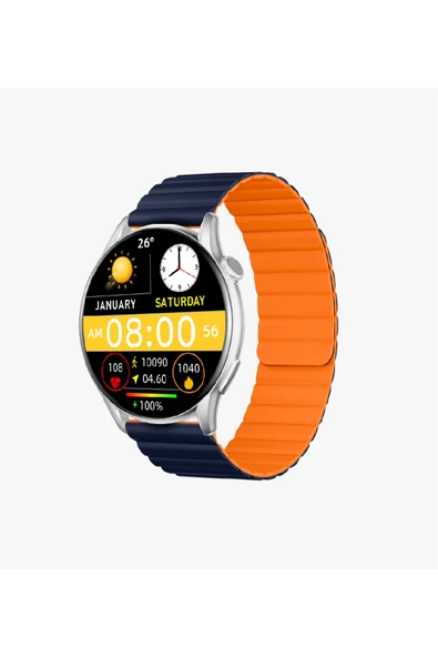 S104 Premium AMOLED LT Watch Akıllı Saat ÇİFT KORDONLU