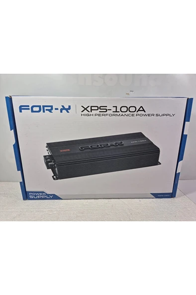FOR-X 12V 100A Güç Kaynağı-XPS100A Power Supply-Evde Amfili Oto Ses Sistemi Çalıştırma Adaptörlü - Resim 5