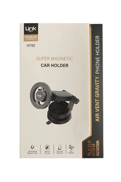 H792 Premium Mıknatıslı Araç Içi Telefon Tutucu - 2