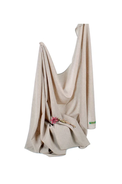 Denım Şal - Özel Hediye Kutulu, Pastel Renk, Kolay Şekil Alan, Şık Ve Zarif Görünüm Nohut - 2