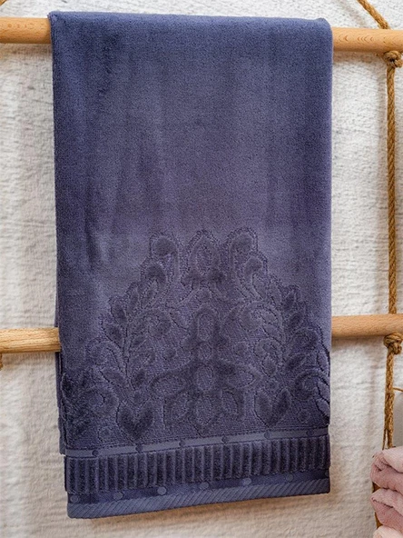 6 Lı Royam Hazangülü Mira %100 Pamuklu Kutulu El Yüz Havlusu Seti 50 x 90 - Resim 5