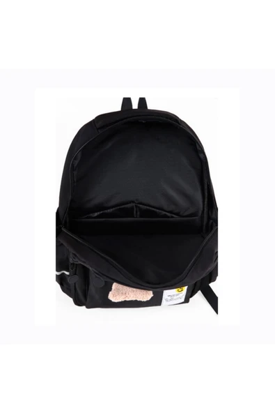 DODOMAR Young Iki Ayıcık Maskotlu Okul Çantası Sırt Çantası Lise Çantası Günlük Çanta Spor Çantası 51666 S - 4