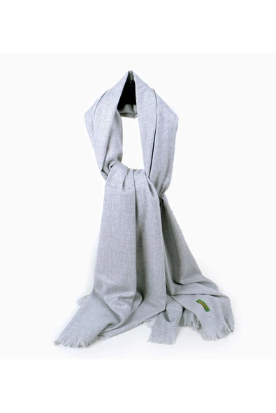Elegansa Omuz Atkısı Kaşmir Dokulu Şıklık Ve Sıcaklık Bir Arada - Lüks, Yumuşak Ve Trendy! Taş - 2
