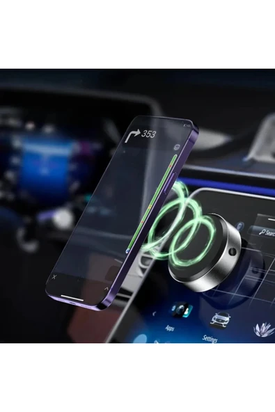 H875 Car Play Uyumlu Elektronik Vakum Tabanlı Manyetik Telefon Tutacağı