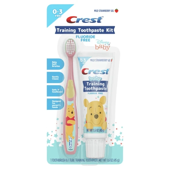 Crest Baby Training Diş Macunu ve Diş Fırçası Kiti 45 Gr