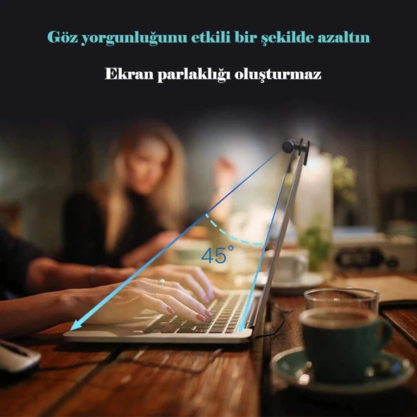 DailyTech Led Kısılabilen Işıklı Çubuk Laptop Pc Bilgisayar İçin - 4