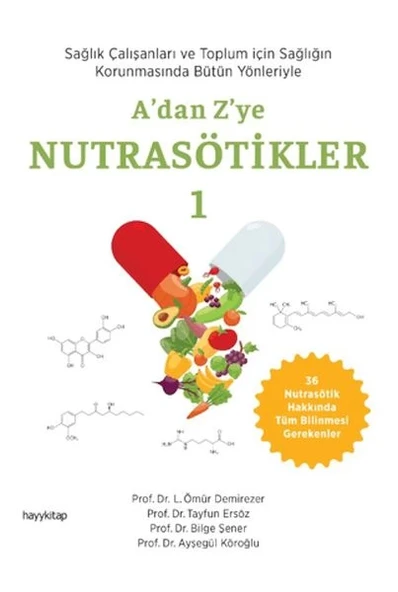 A'dan Z'ye Nutrasötikler-1 ürün görseli