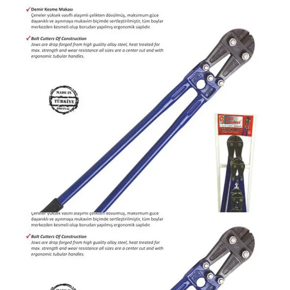 Demir Kesme Makası - 16 Mm ürün görseli