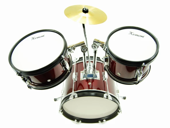 Çocuk Bateri Davul Seti XND35WR 3 lü davul seti - Resim 2