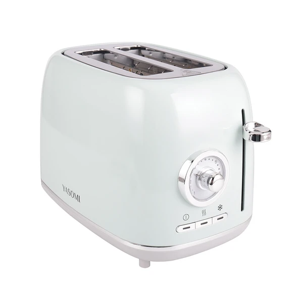 Yasomi YK-688T Retro Mavi İki Dilim Ekmek Kızartma Makinesi ürün görseli