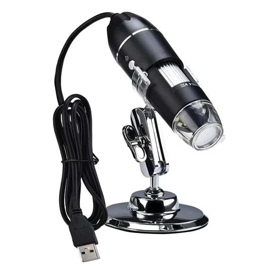 DailyTech 1600X Zoom 2MP USB Dijital Mikroskop 8 Ledli Kamera - 2