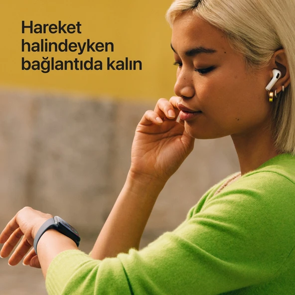 Apple Watch Se 3 Gps, 44 mm Yıldız ışığı Alüminyum kasa ve Yıldız ışığı Spor kordon - m/l - 4