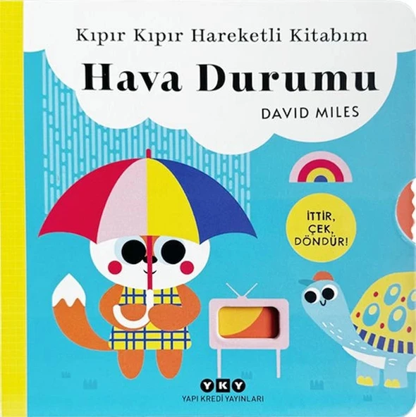 Kıpır Kıpır Hareketli Kitabım – Hava Durumu ürün görseli