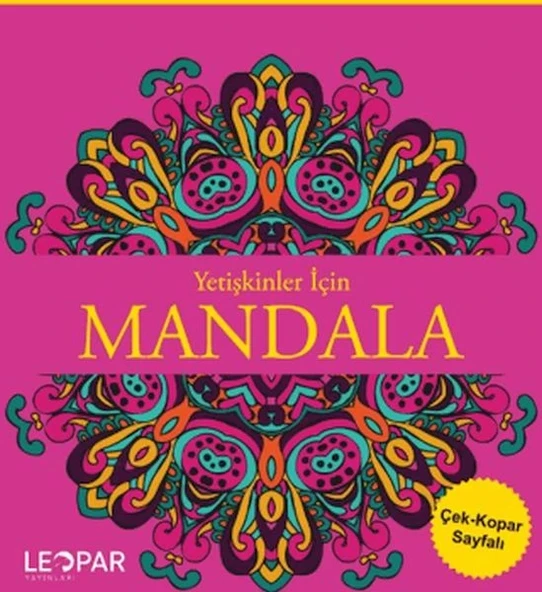 Yetişkinler İçin Mandala - Pembe ürün görseli