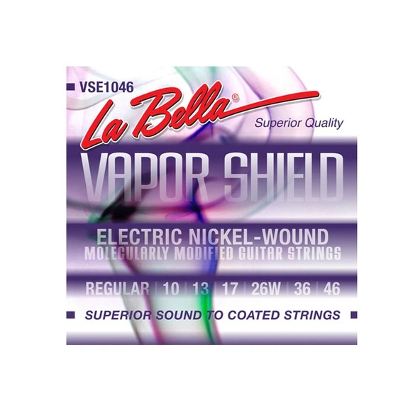 Gitar Aksesuar Elektro Tel Labella Vapor Shield LB-VSE1046 ürün görseli