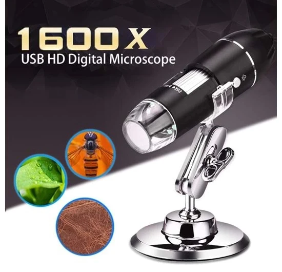 DailyTech 1600X Zoom 2MP USB Dijital Mikroskop 8 Ledli Kamera - 3