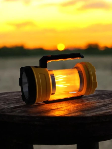 Panther 600 Lümen USB Şarjlı Solar Kamp Lambası PT-6211 - 4