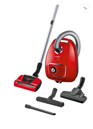 BOSCH SERIE 4 TOZ TORBALI SÜPÜRGEPROANİMAL RED - Resim 1