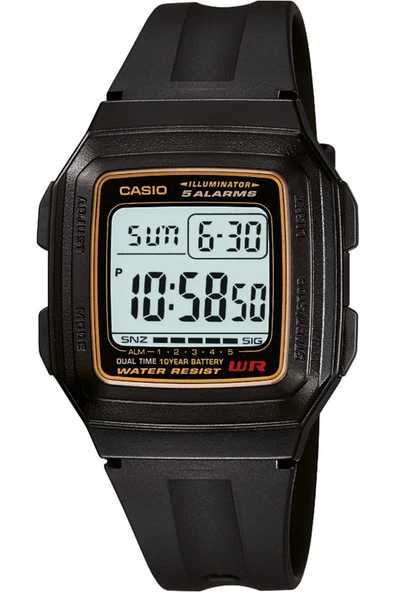 CASIO F-201WA-9ADF KOL SAATİ ürün görseli 1