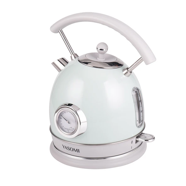 Yasomi YK-823NTSL Retro Su Isıtıcı Kettle Mavi - Resim 5
