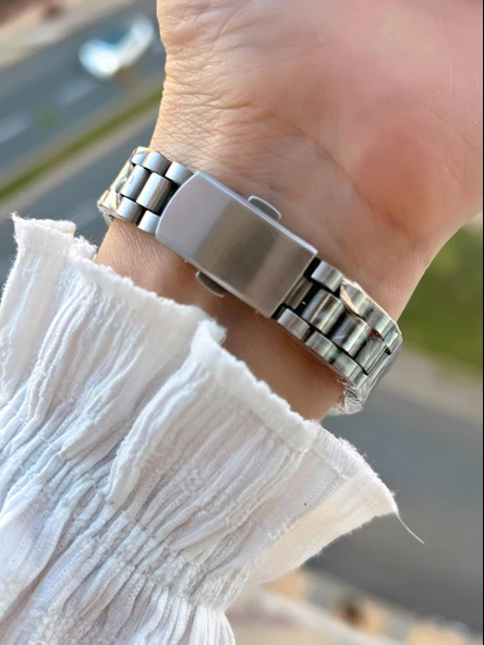 Coliseum Çelik Kordon Takvimli Kadran Özel Tasarım Vintage Seri Kadın Kol Saati+Bileklik PS.8341.M6 - Resim 3