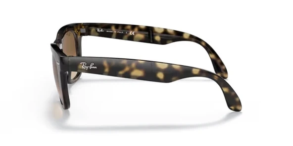 Ray-Ban Wayfarer Folding 4105 710/51 Havana-Light Brown Güneş Gözlüğü - Resim 2