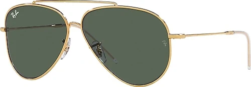 Ray-Ban Aviator Reverse R0101S 001/VR Gold-Green Güneş Gözlüğü ürün görseli