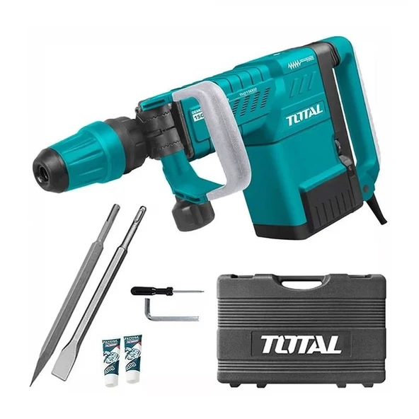 Total TH215002 Kırıcı Delici Hilti 25J 1500W Beton Taş Kırma Matkap Profesyonel Titreşim Önleyici - Resim 2