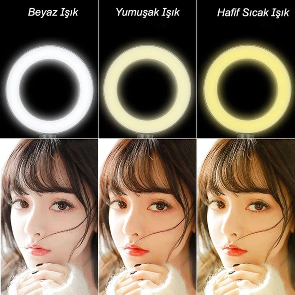DailyTech Dim LED Halka Lamba Işık Fotoğrafçılık Stüdyo - 3