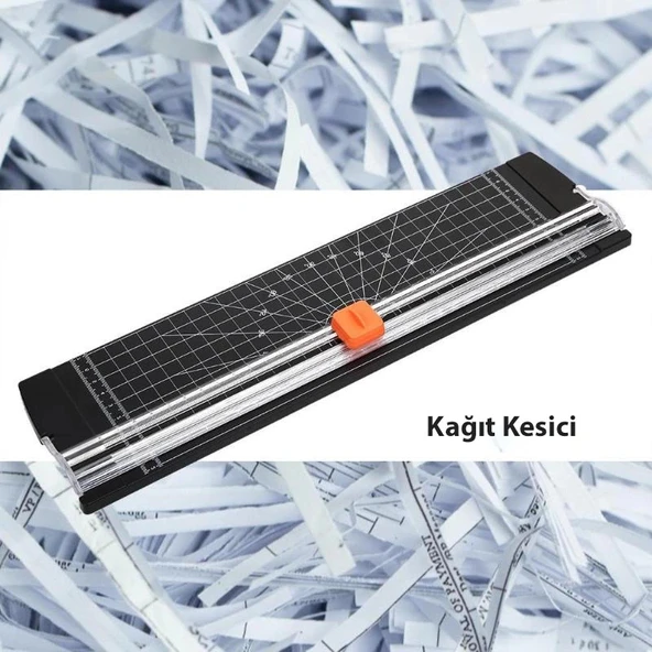 DailyTech Sürgülü Giyotin A4 Kağıt Kesme Makinası - 4