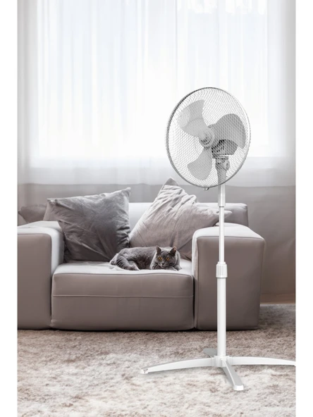 KUMTEL Beyaz Vantilatör 16'' (3P) Ktf-290 - 4