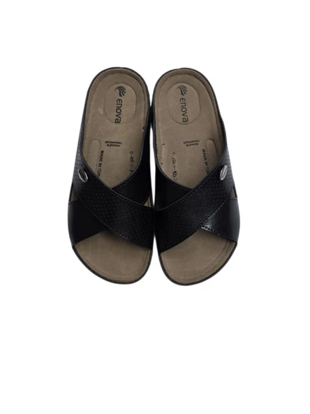 Enova Kadın Çapraz Bant Anatomik Terlik - Resim 8