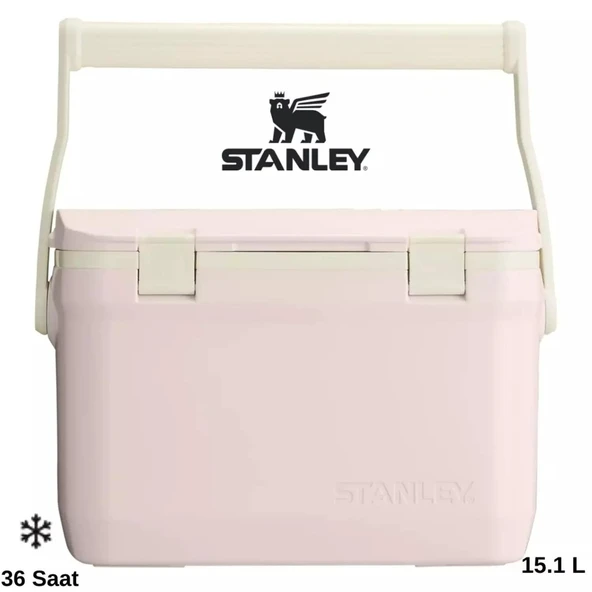 Stanley 10-01623-234 Adventure Easy Carry  Outdoor Soğutucu 15,1 L Pembe ürün görseli