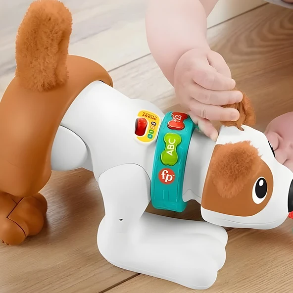 Fisher Price Emeklemeyi ve Saymayı Öğreten Köpekçik HHH13 - 5