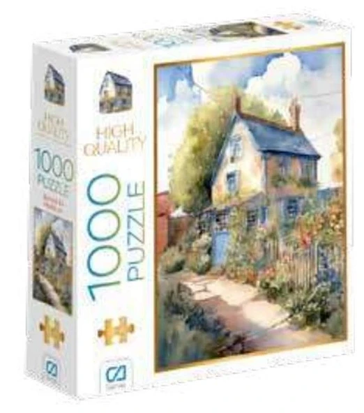 Bahçeli Ev Puzzle 1000 ürün görseli