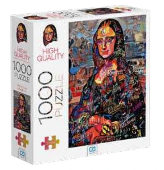 Mona Lisa Puzzle 1000 ürün görseli